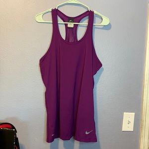 Nike Women's Purple Tank Top